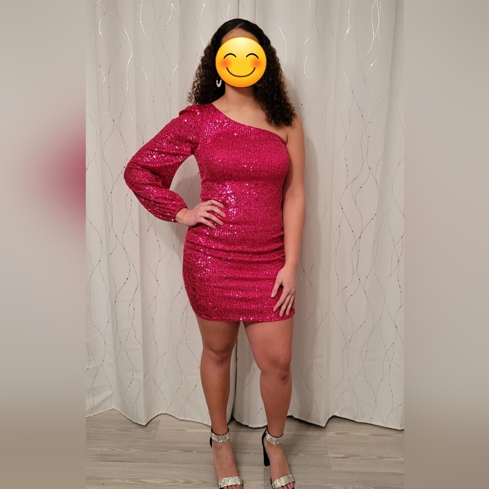 Sequin Mini Dress